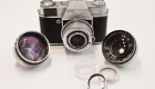 Spiegelreflexkamera Kodak Retina Reflex (Typ 025) + Objektive, 1957 - 1958